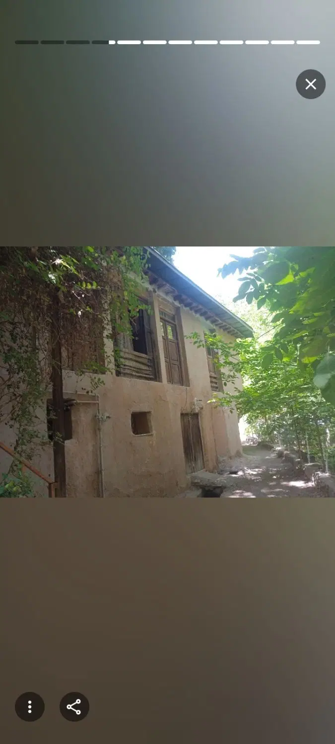 ویلا دربستی سنتی لاکچری با همان معماری قدیمی