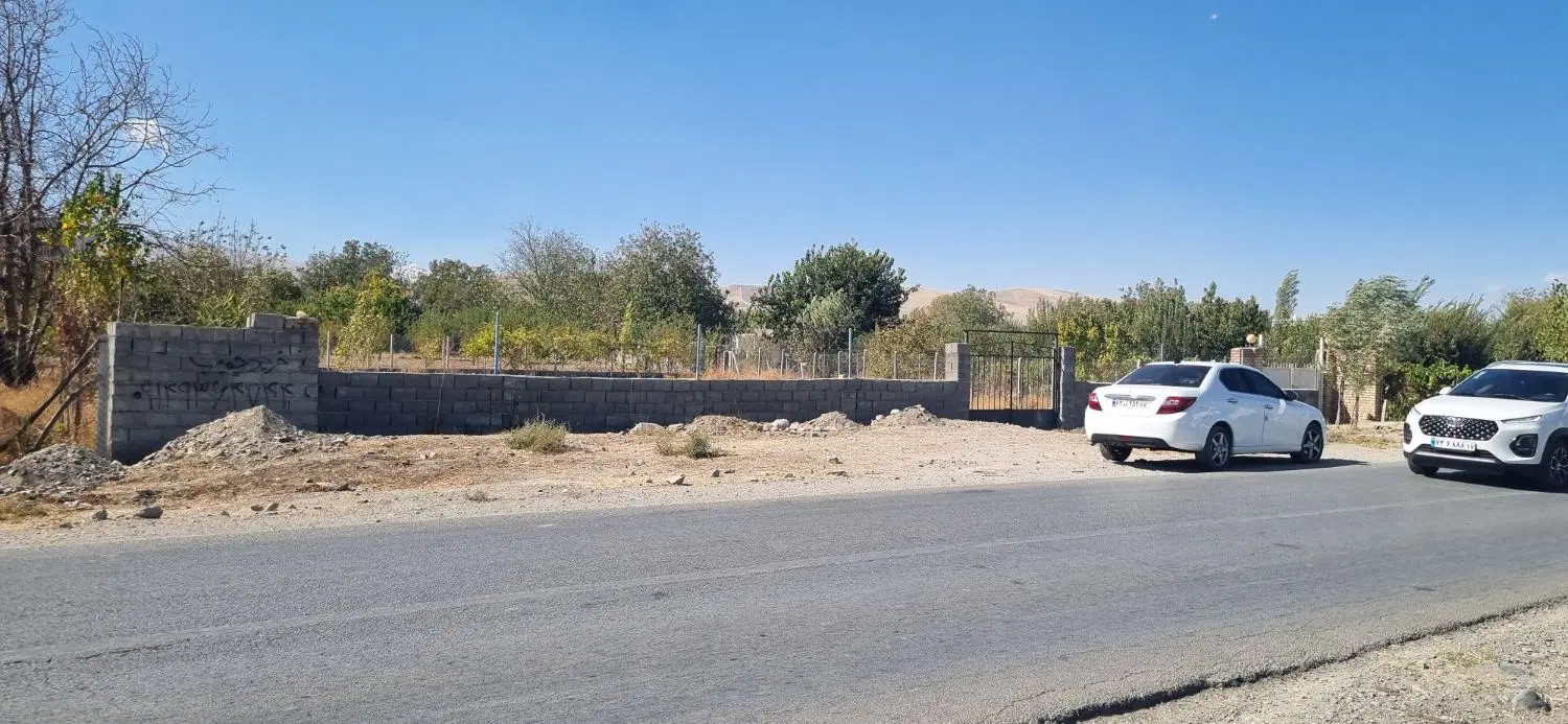 زمین خالی ویلا باغ برجاده