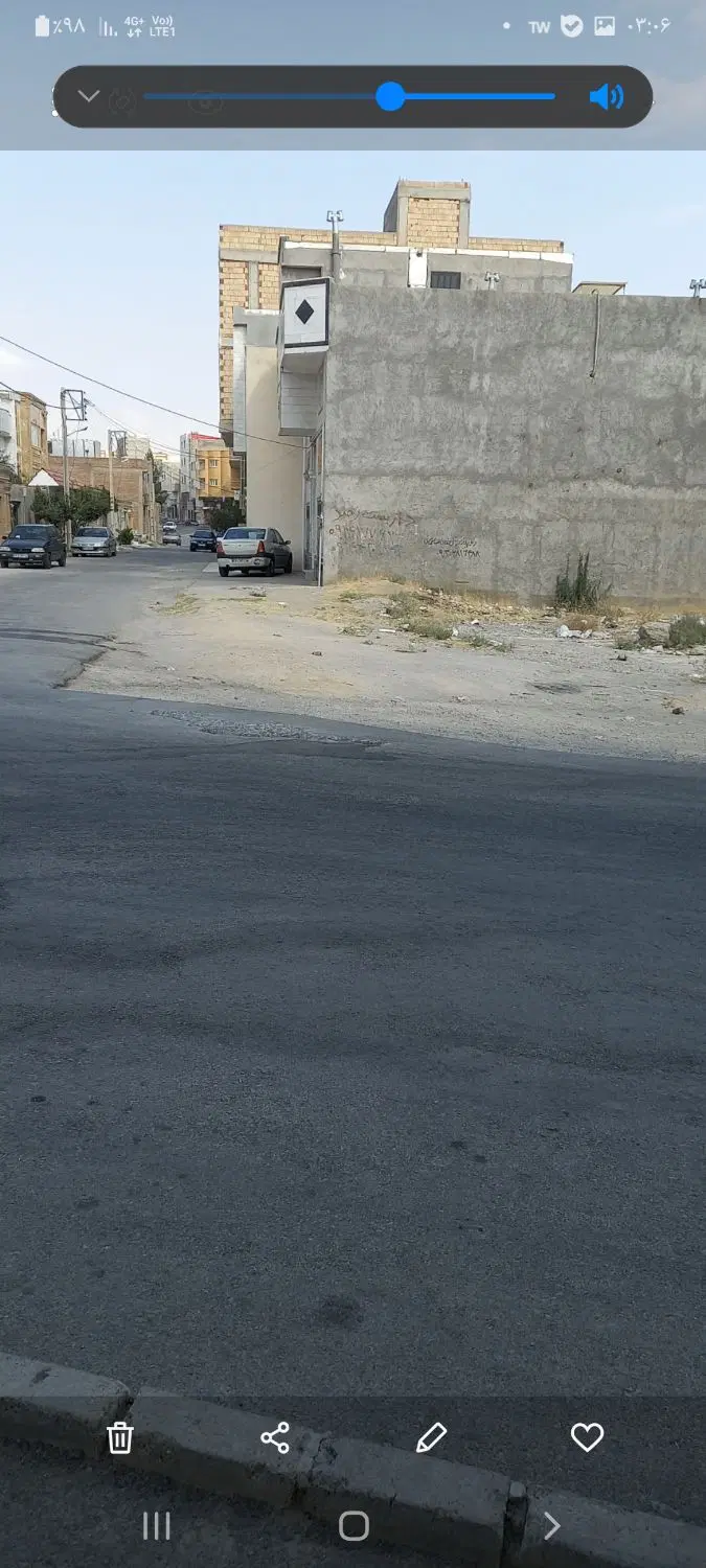 فروش زمین دو بر