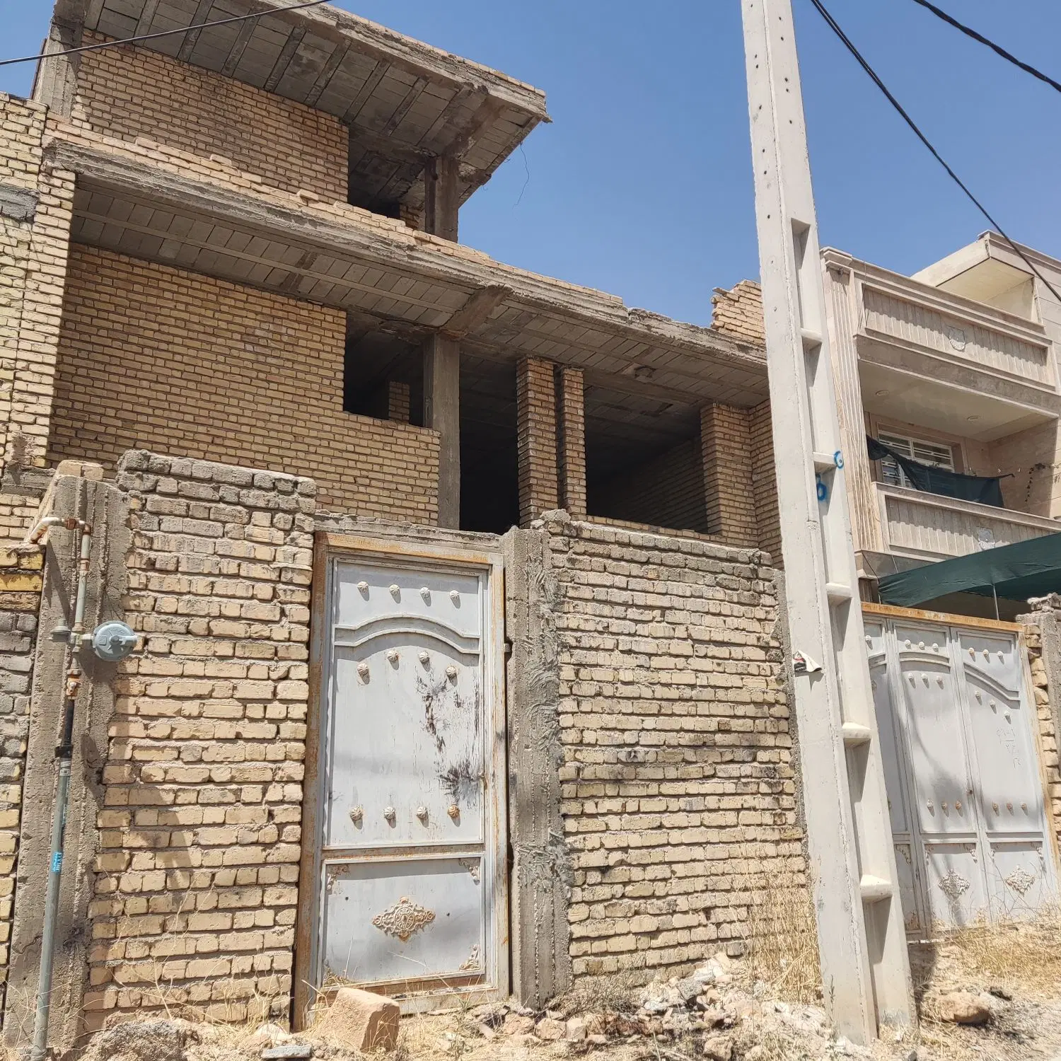 فروش اسکلت دو طبقه