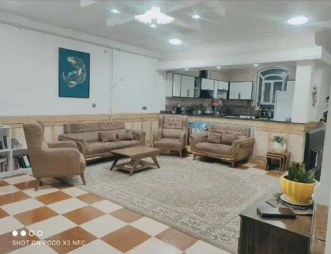منزل ویلایی دو طبقه طبقه بالا رهن کامل داده می‌شود