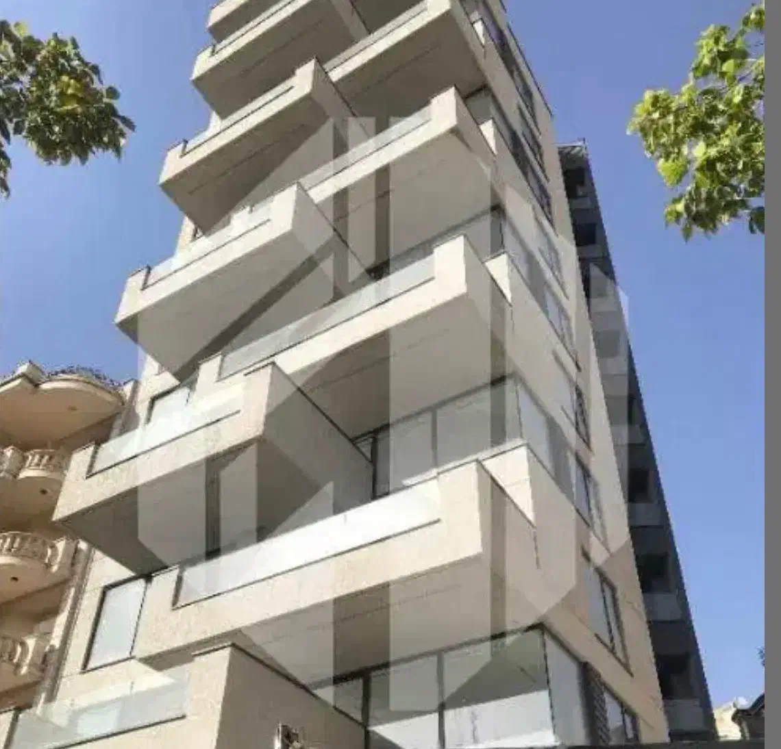 پاسداران ساختمان مدرن ۱۲۹ متر ۲ خواب مستر نوساز