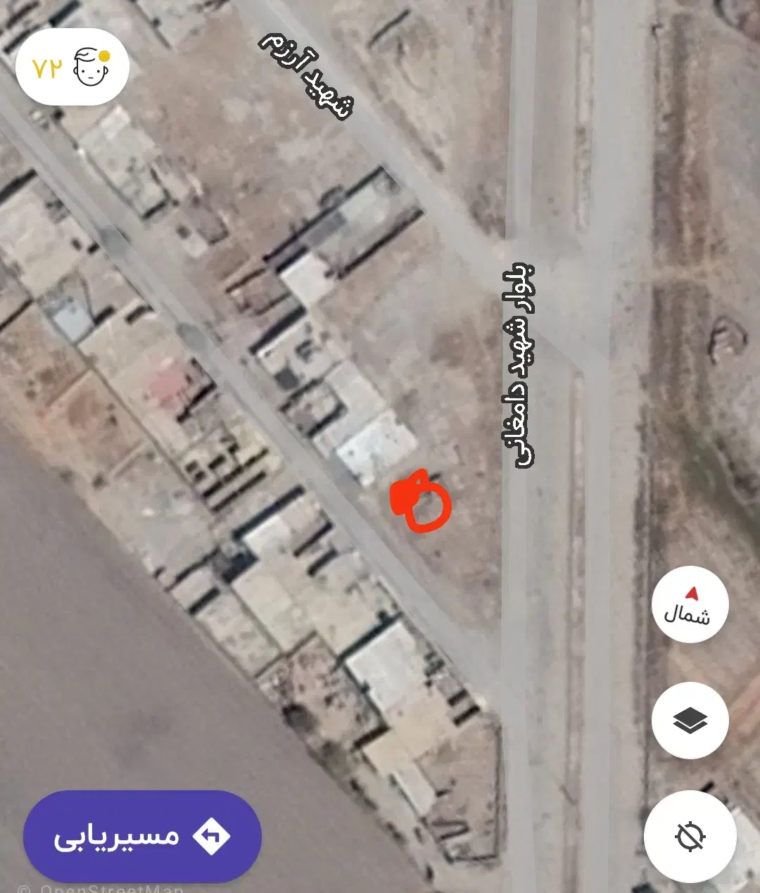 زمین فروشی 12×16 جوی آسیاب