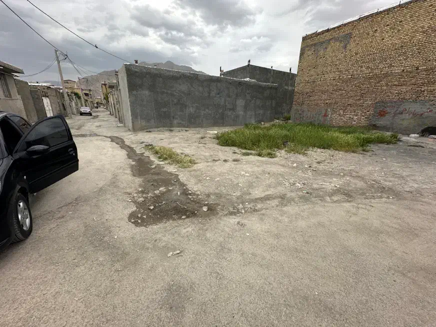 زمین دو بر تجاری