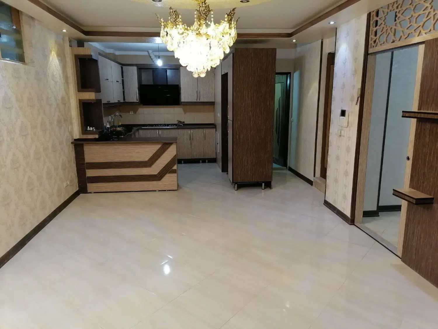 اجاره آپارتمان همکف ۷۵ متر درمجزا شیک تک خواب