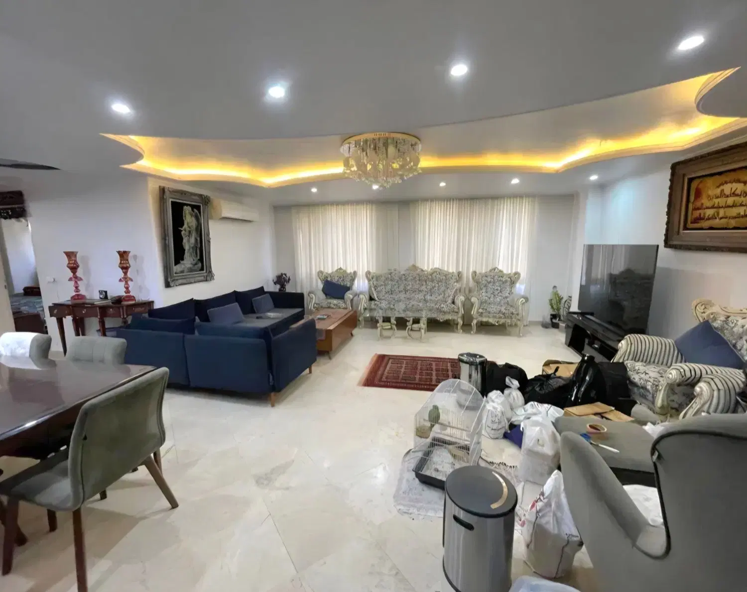 آپارتمان ۱۱۵ متر ۲ خواب شیک و تمیز فول امکانات