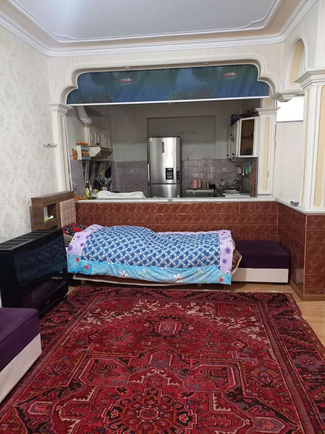 حیاط مسکونی آبرسان (مزایده)