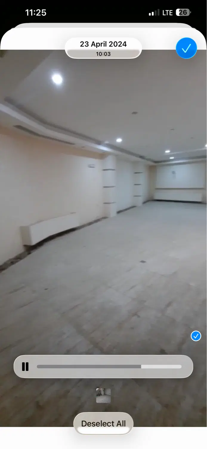 زیرزمین تجاری ۱۲۰ متر پل ۲۵ آبان