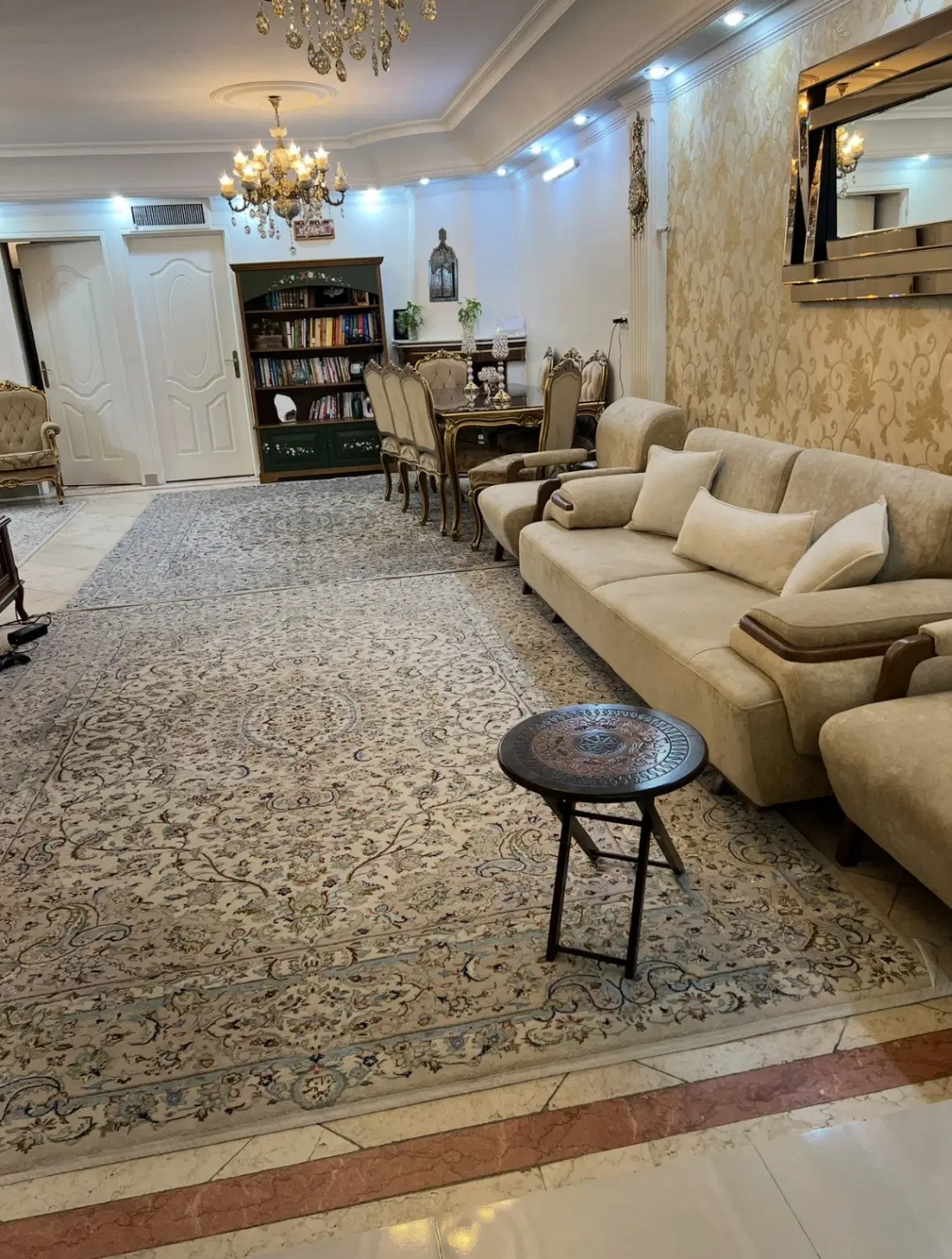 خانه دوخواب ۹۷متری+ ۱۴متر حیاط خلوت مسقف،نیروهوایی