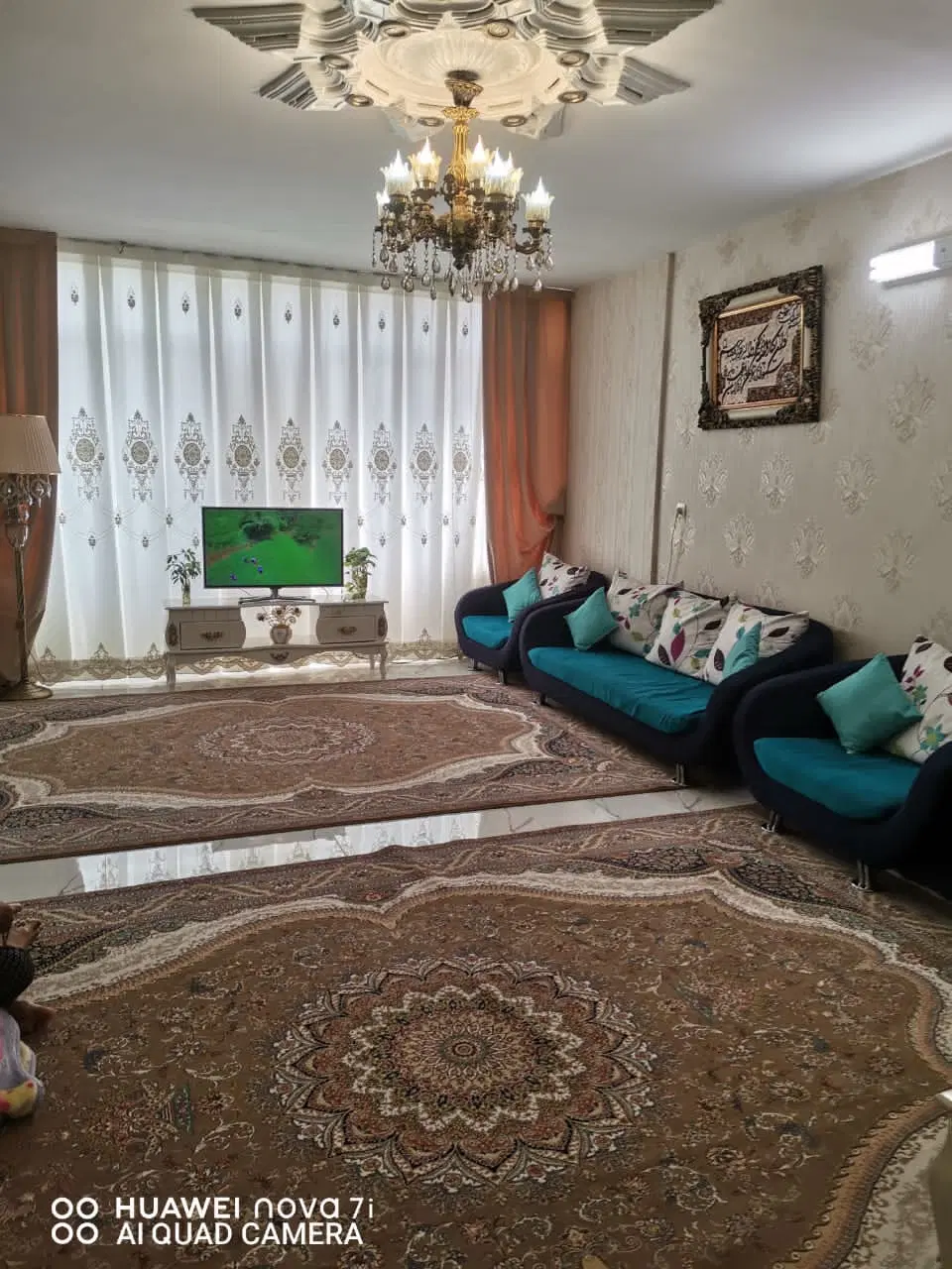 ۱۲۵ متر_ شمالی ( حاشیه کوچه ۲۰ متری ) ۴راه مخابرات
