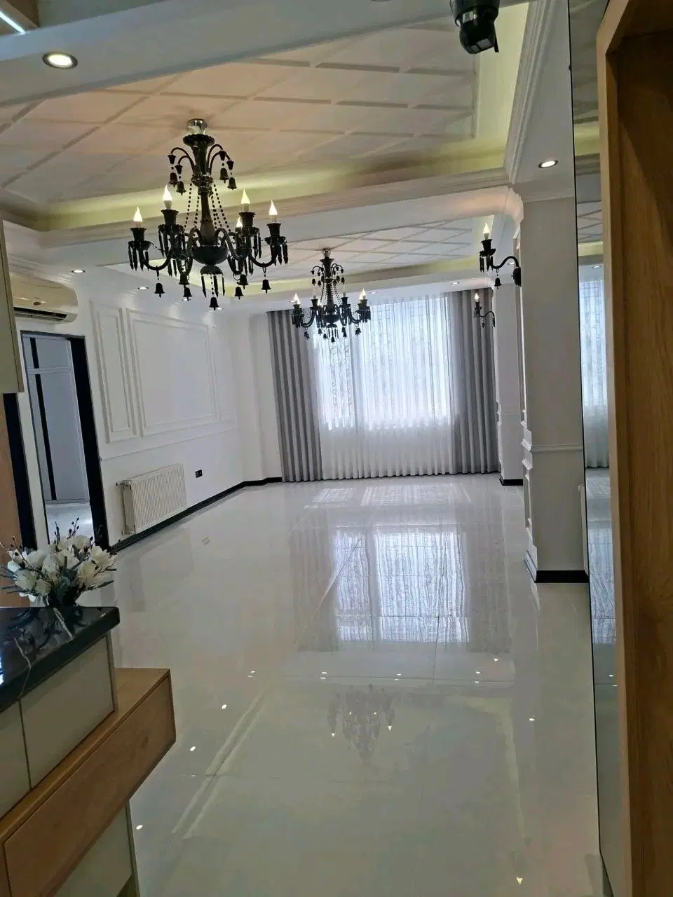 ۶۲متردوخواب فول امکانات روبه نما پرده خور سندتکبرگ