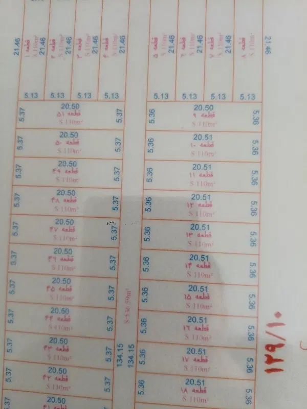 زمین رباط کریم گلدشت