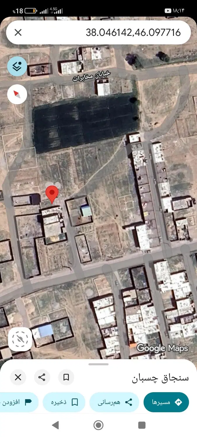 قطعه مسکونی 64متری در باغ معروف