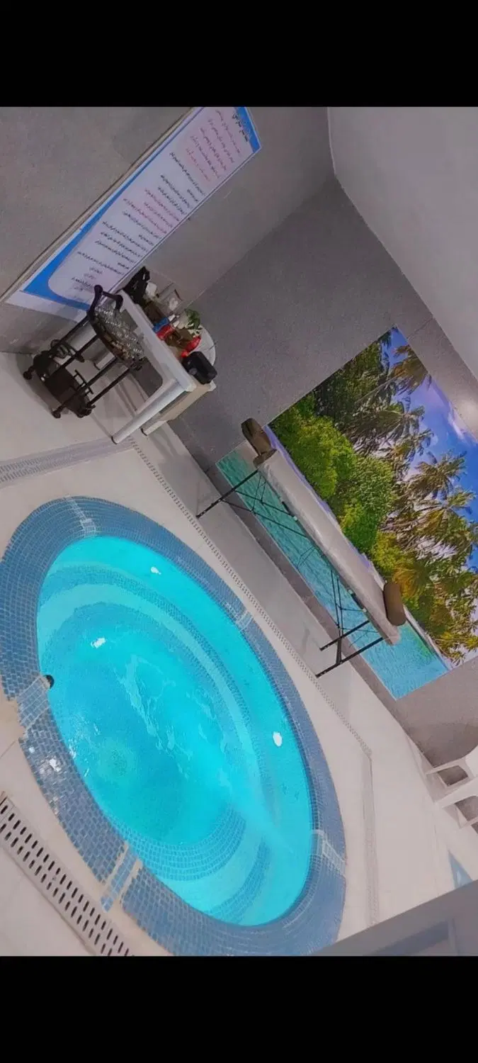 مجموعه آبی  استخر جکوزی سونا خشک