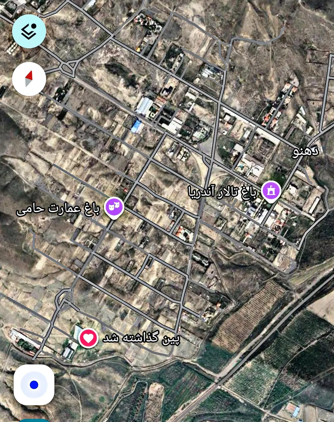 زمین 1000متری سند ششدانگ ملکی درخت بید