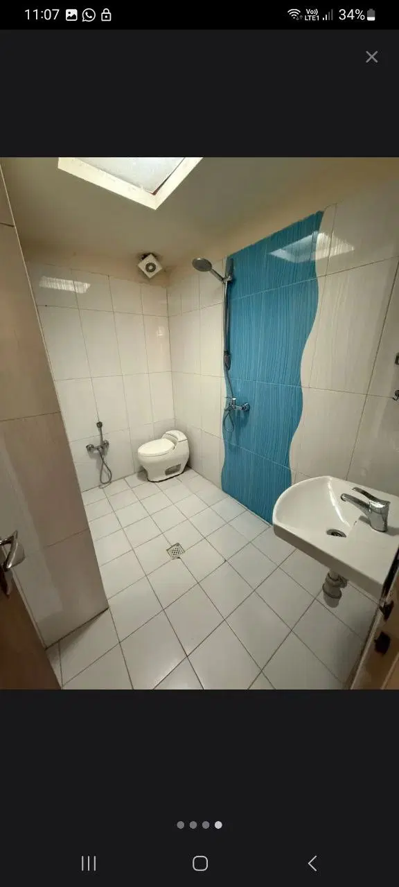 ۹۵ متر__ سالن پرده خور __دو خواب تهرانسر