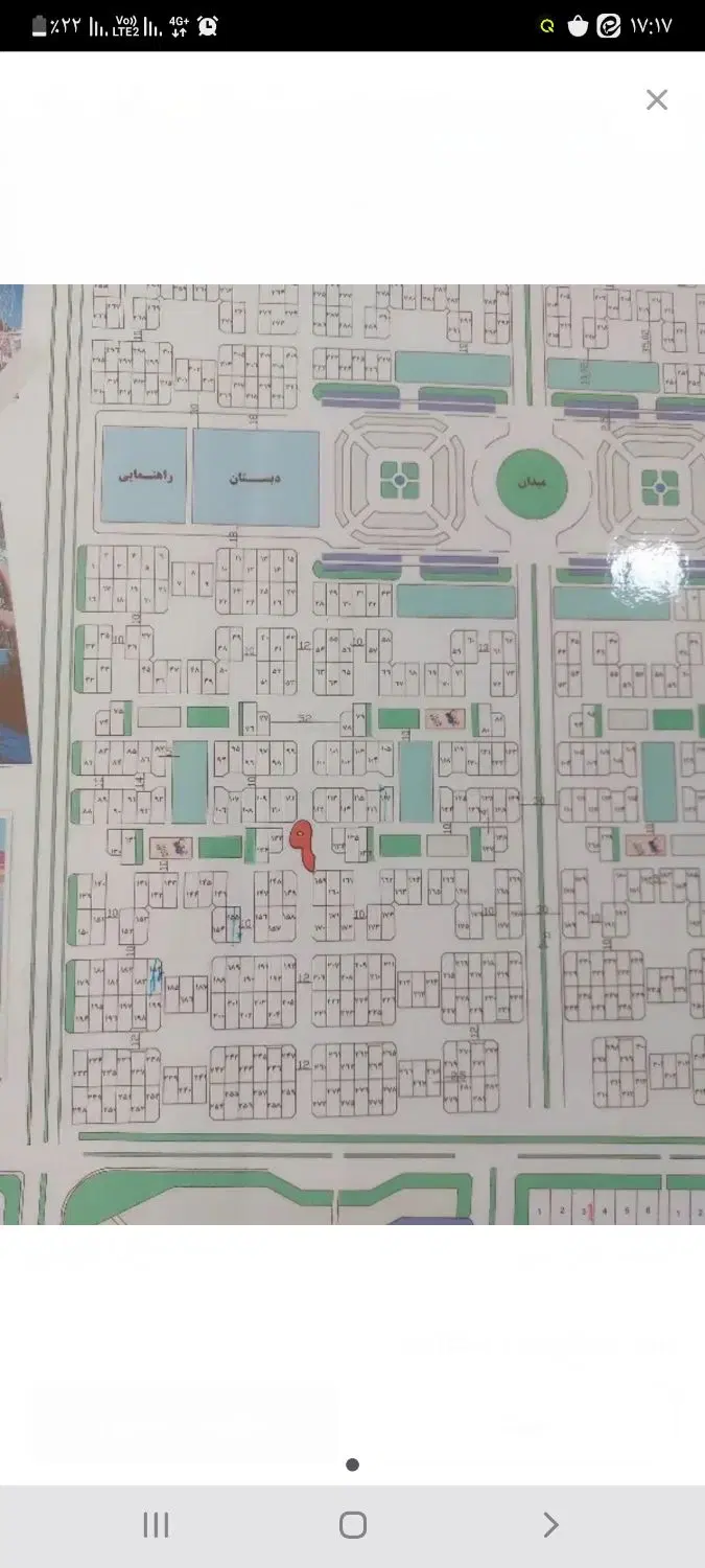 زمین ششدانگ محله ۹