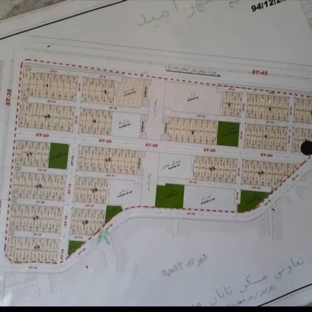 زمین شهرک امید