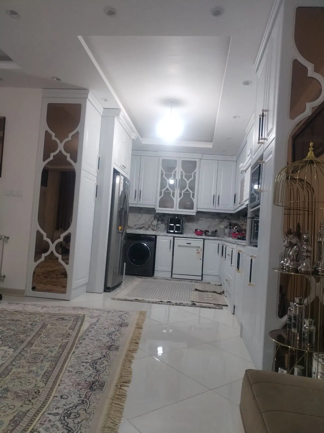 منزل دوطبقه همه چی تمام دولت اباد