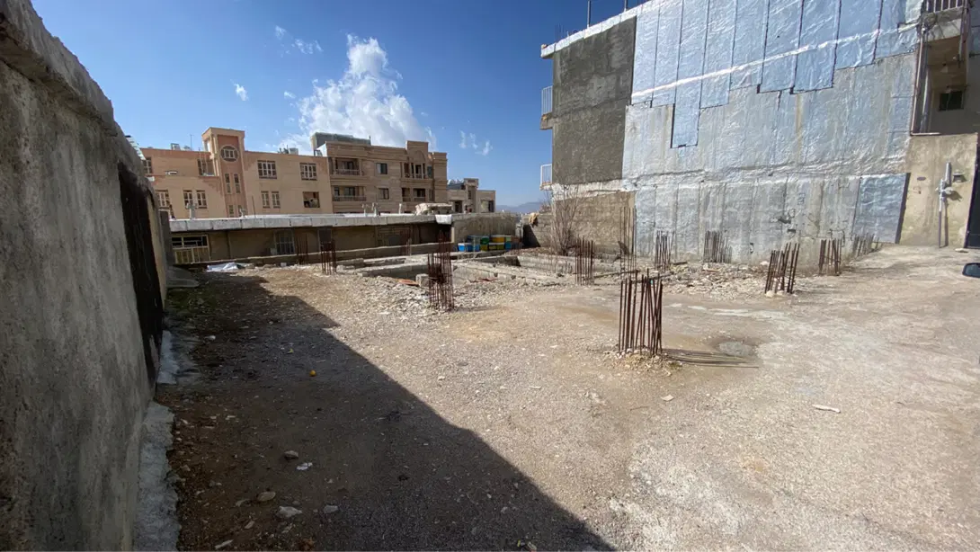 زمین پی ریزی شده