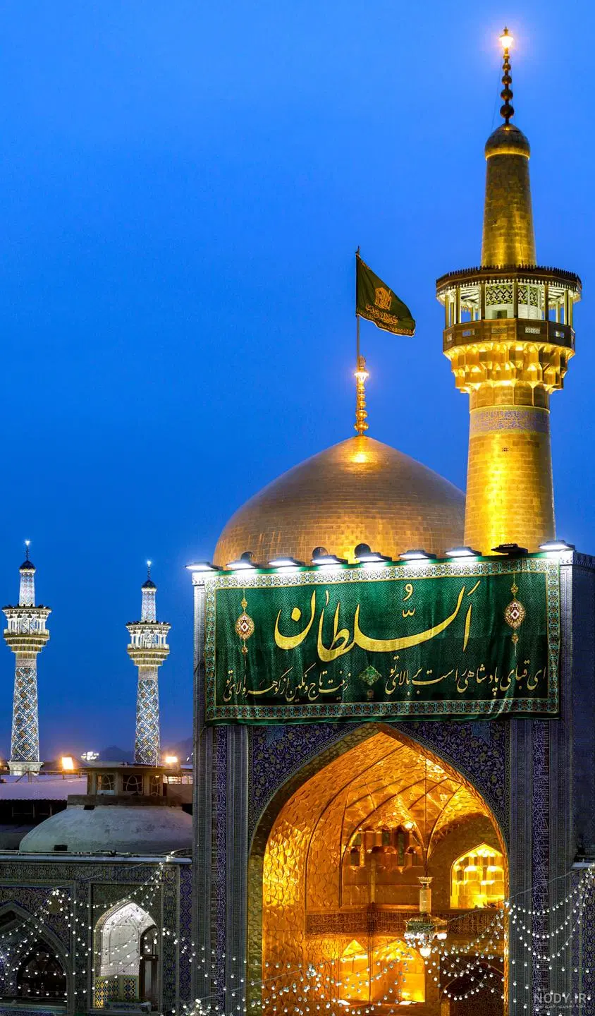 73مترحرم جهت زائرین ورودی باب جواد