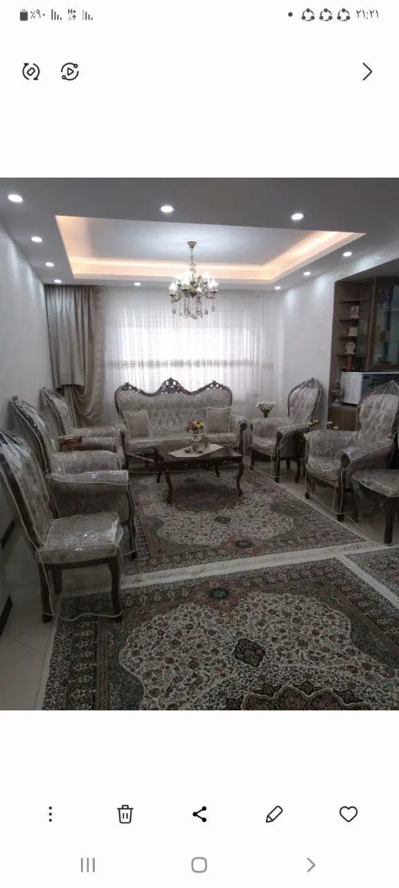 آپارتمان ۸۴ متری در شهرک خانه