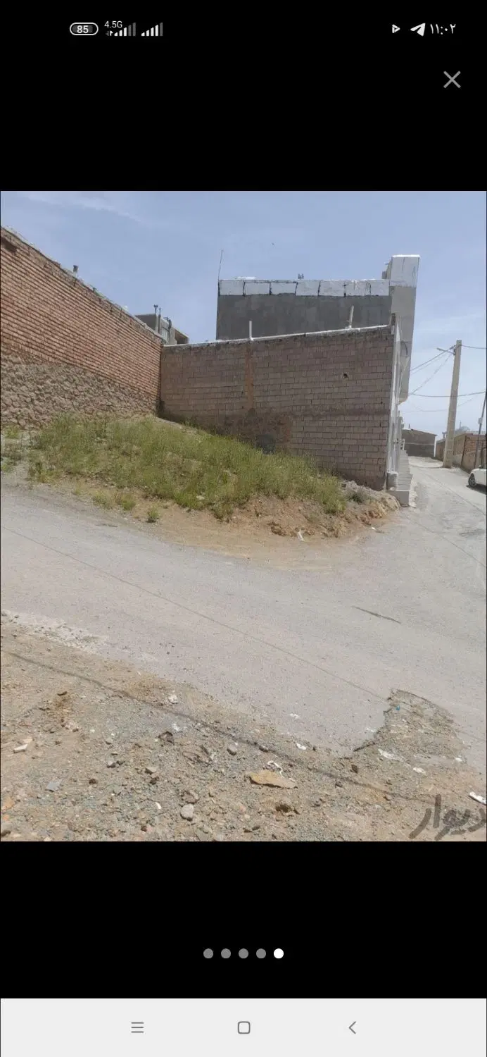 زمین ننله دو نبش