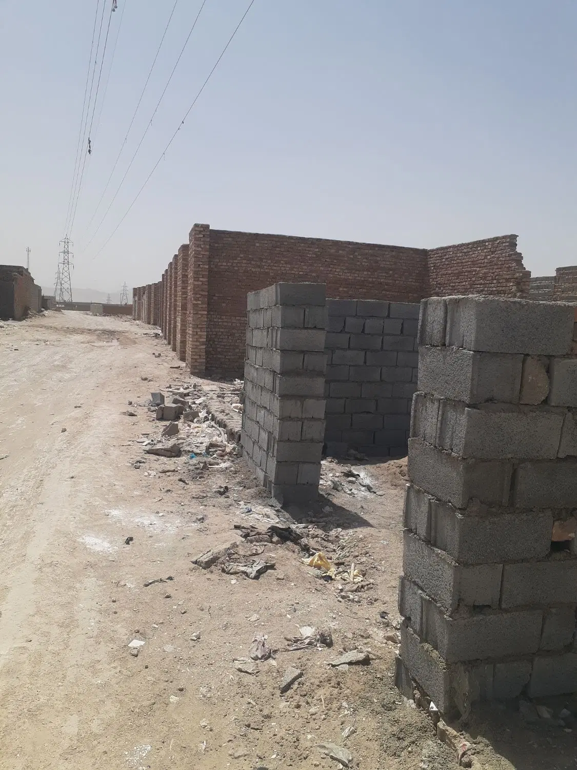 چاردیواری۷۸متری در دایی آباد