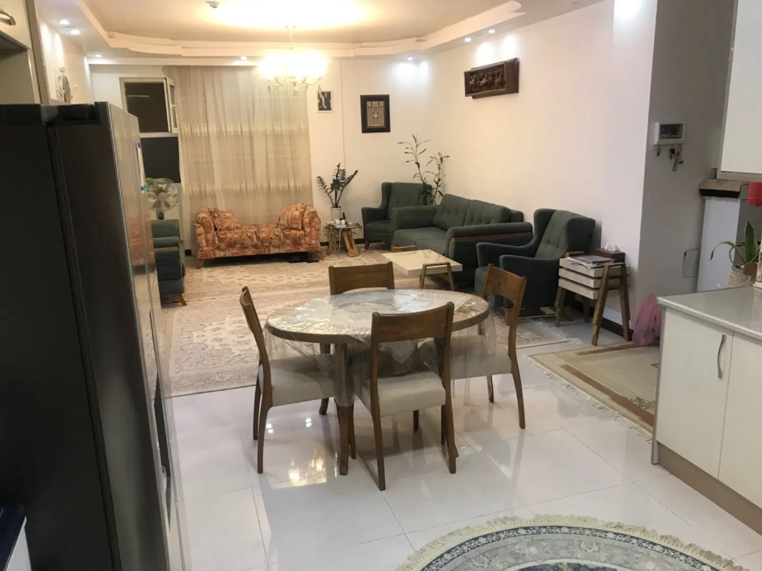 ۱۰۵ متر دوخواب فول امکانات جمهوری فرهنگیان