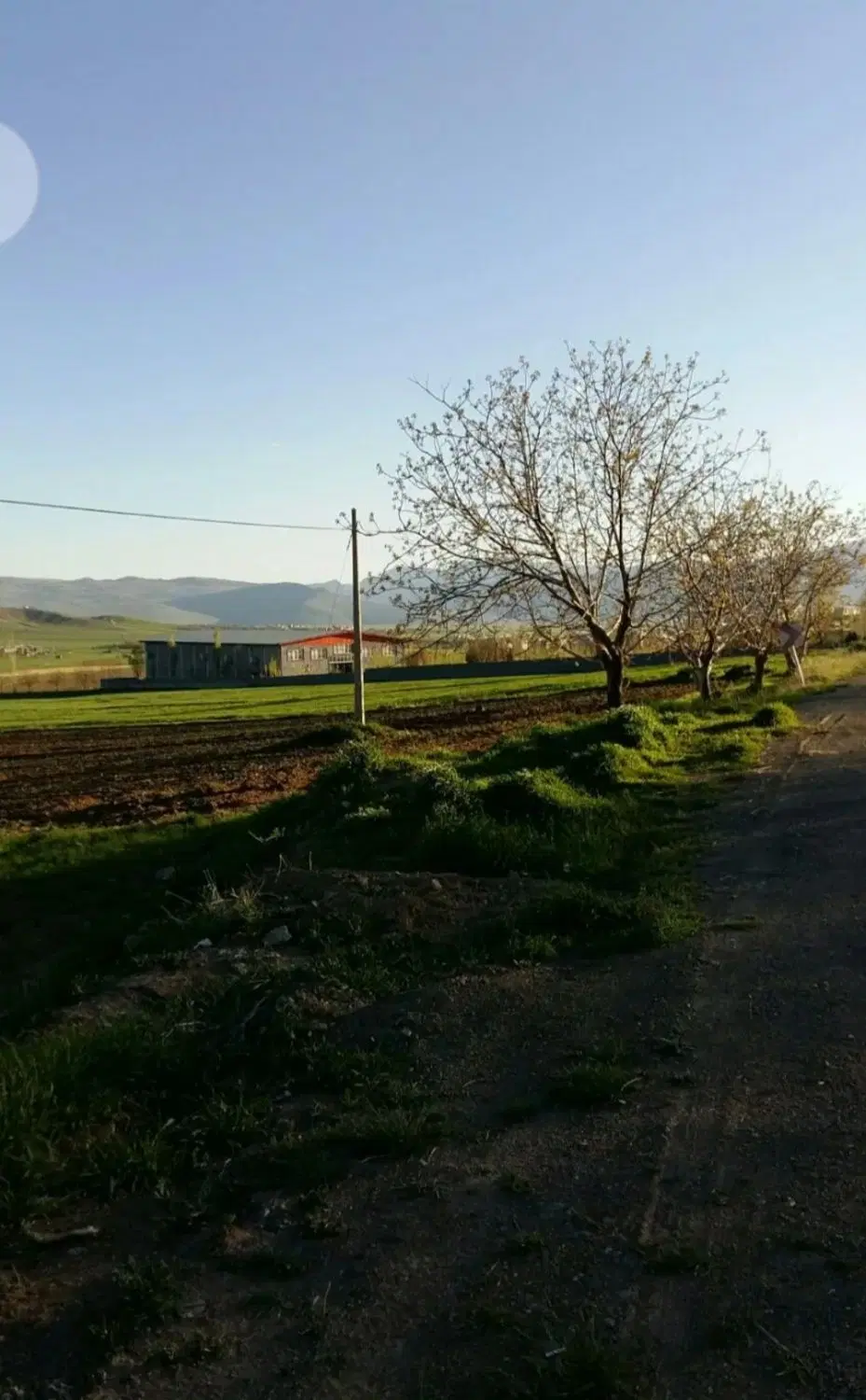 زمین جاده روستای یغواسی