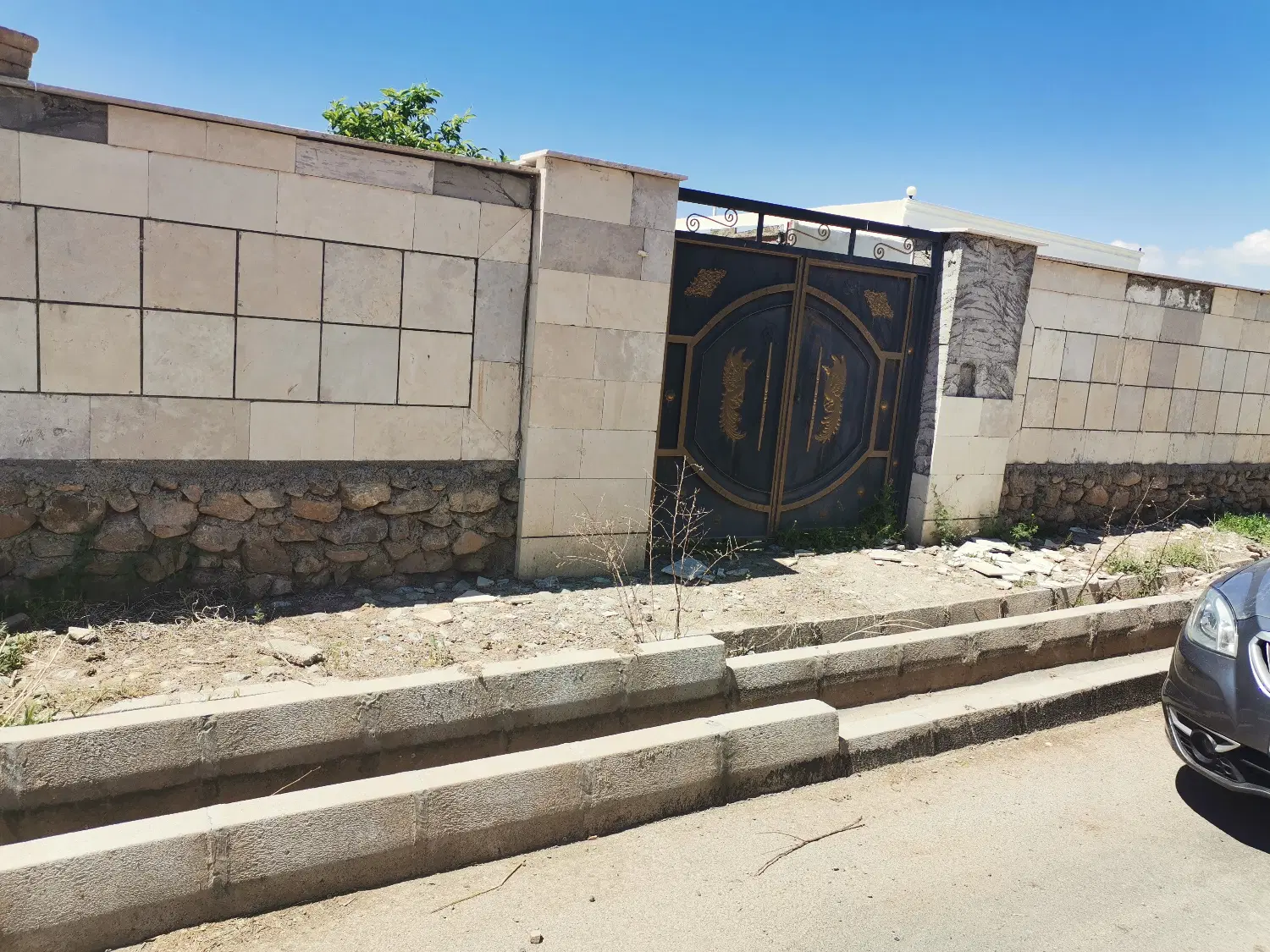 453 متر چهار دیواری سند تک برگ