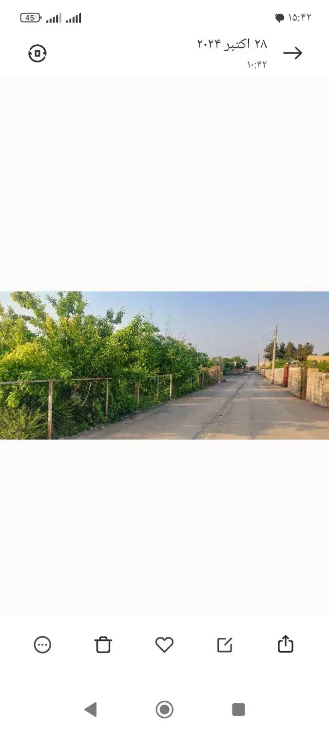 فروش باغ ۱۰۰۰متری