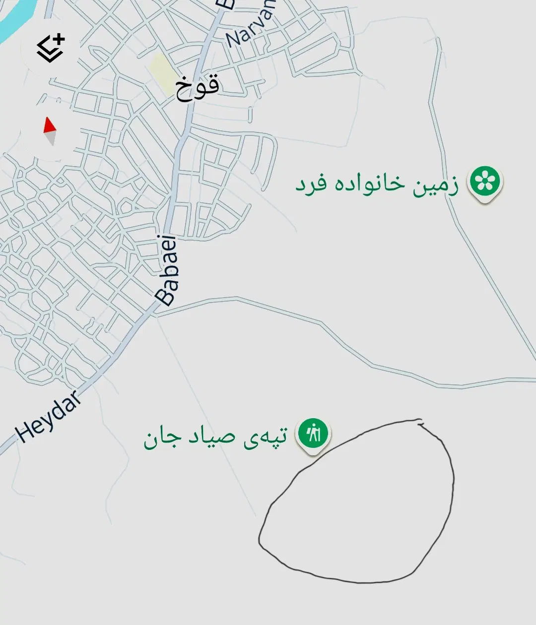 زمین در محدوده شهر