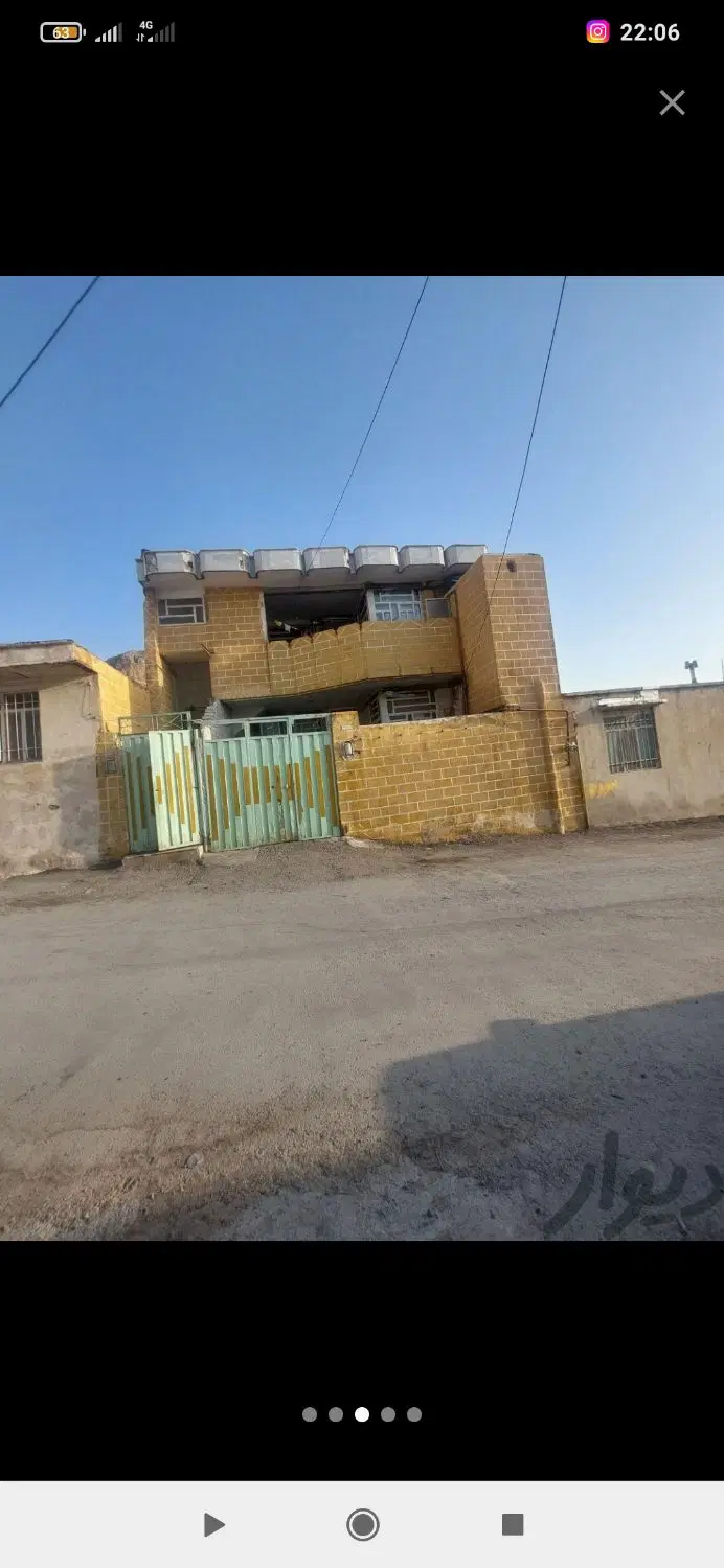 منزل طبقه بالا پشته حسین اباد