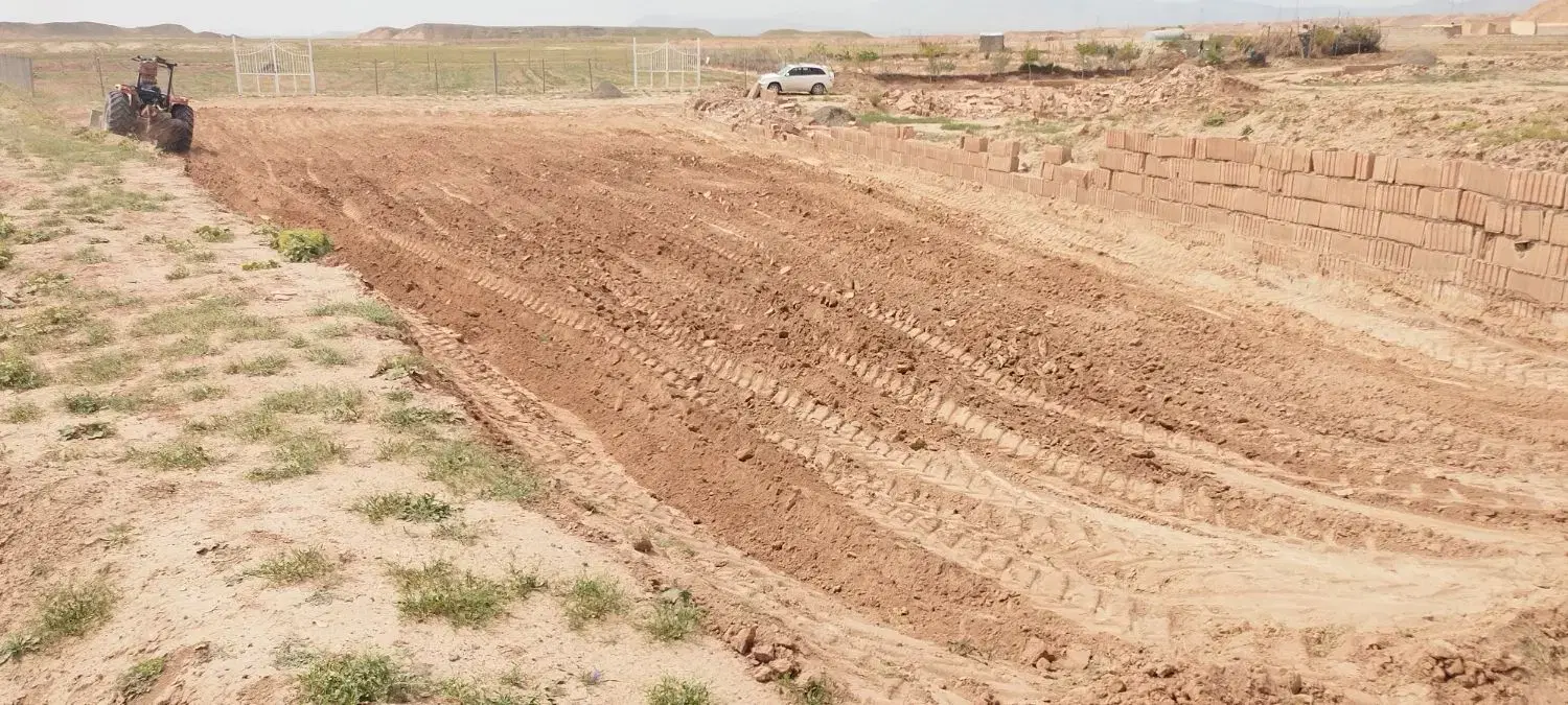 زمین ۵۰۰ متری با مجوز فنس قصبه غربی