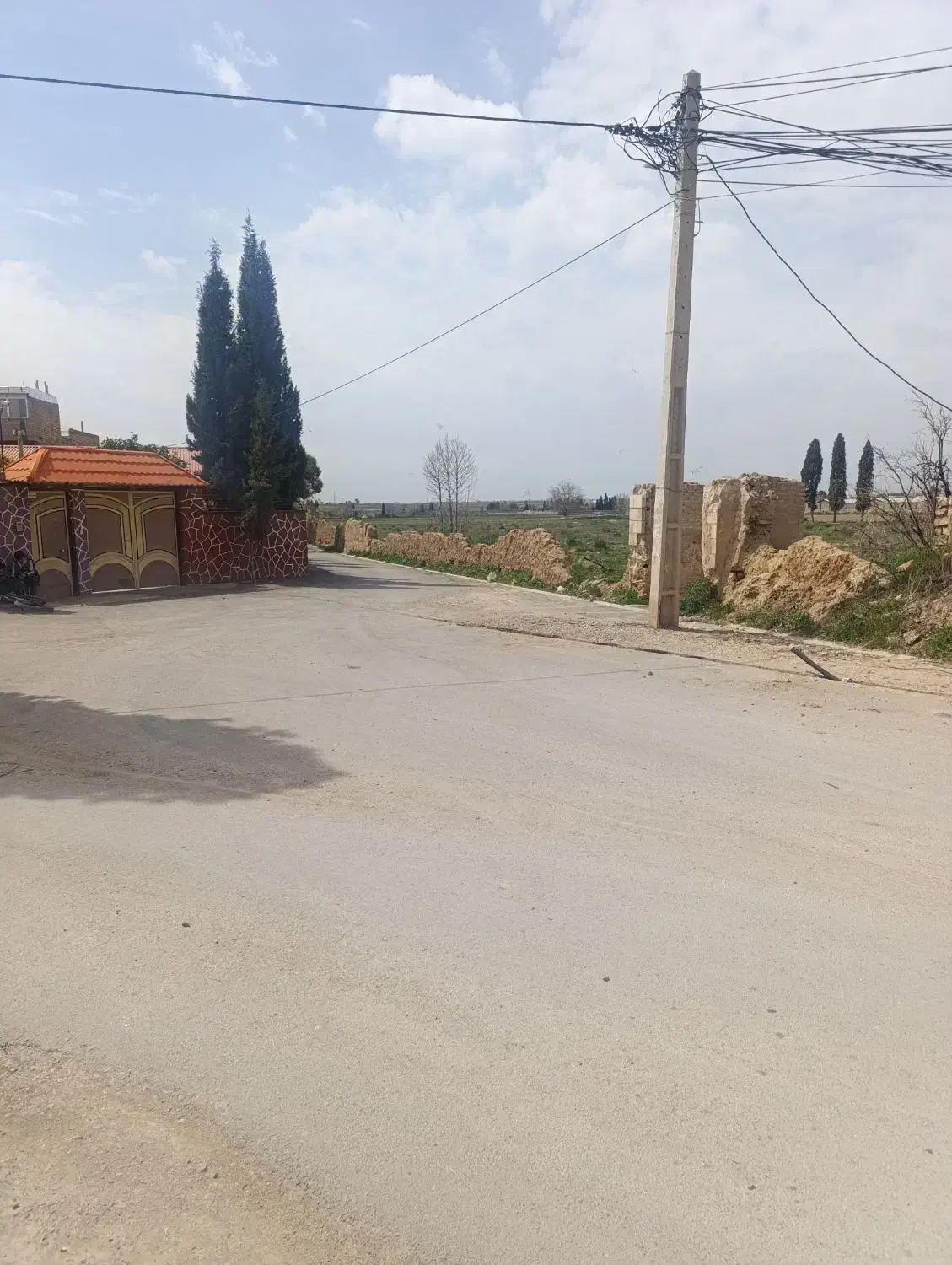 زمین ۱۵۳،متر بهترین موردسرمایه گذاری و ساخت و ساز
