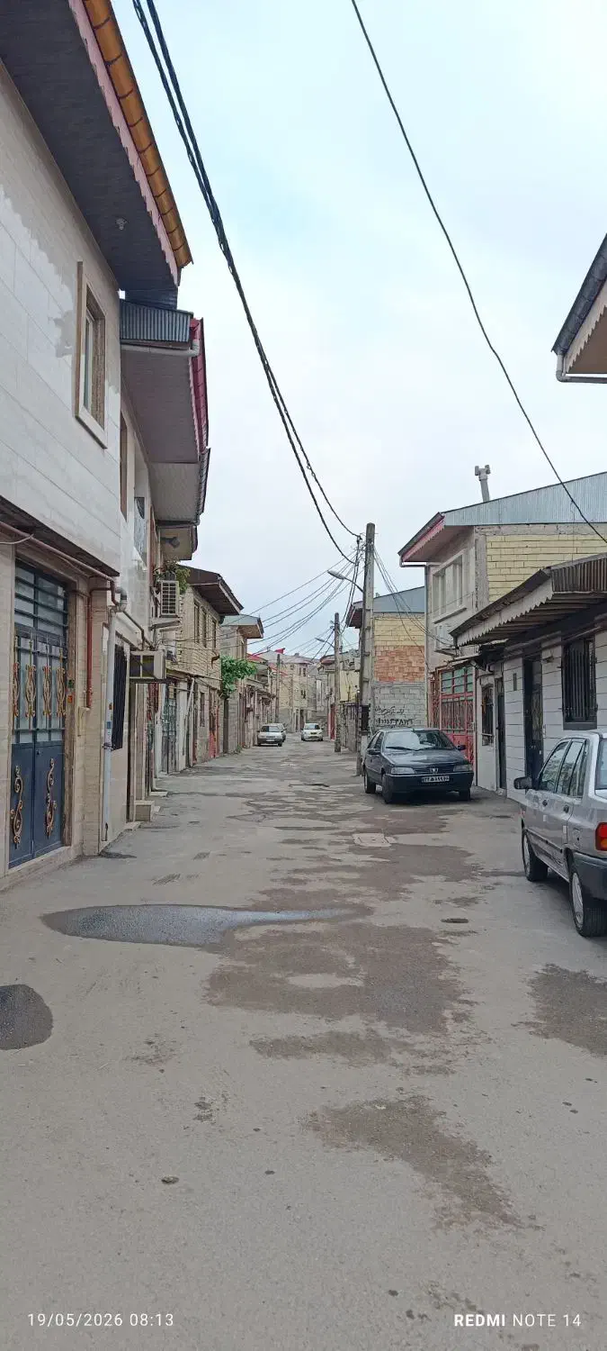 خانه در رشت ۸۰ متری با پارکینگ کرکره برقی .