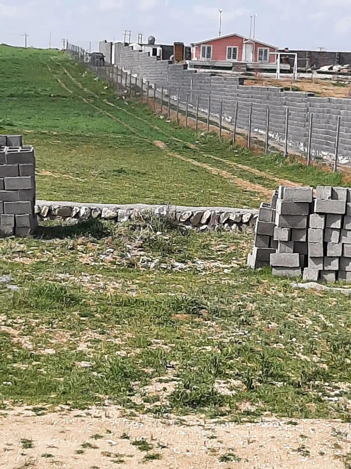 زمین خانه باغ