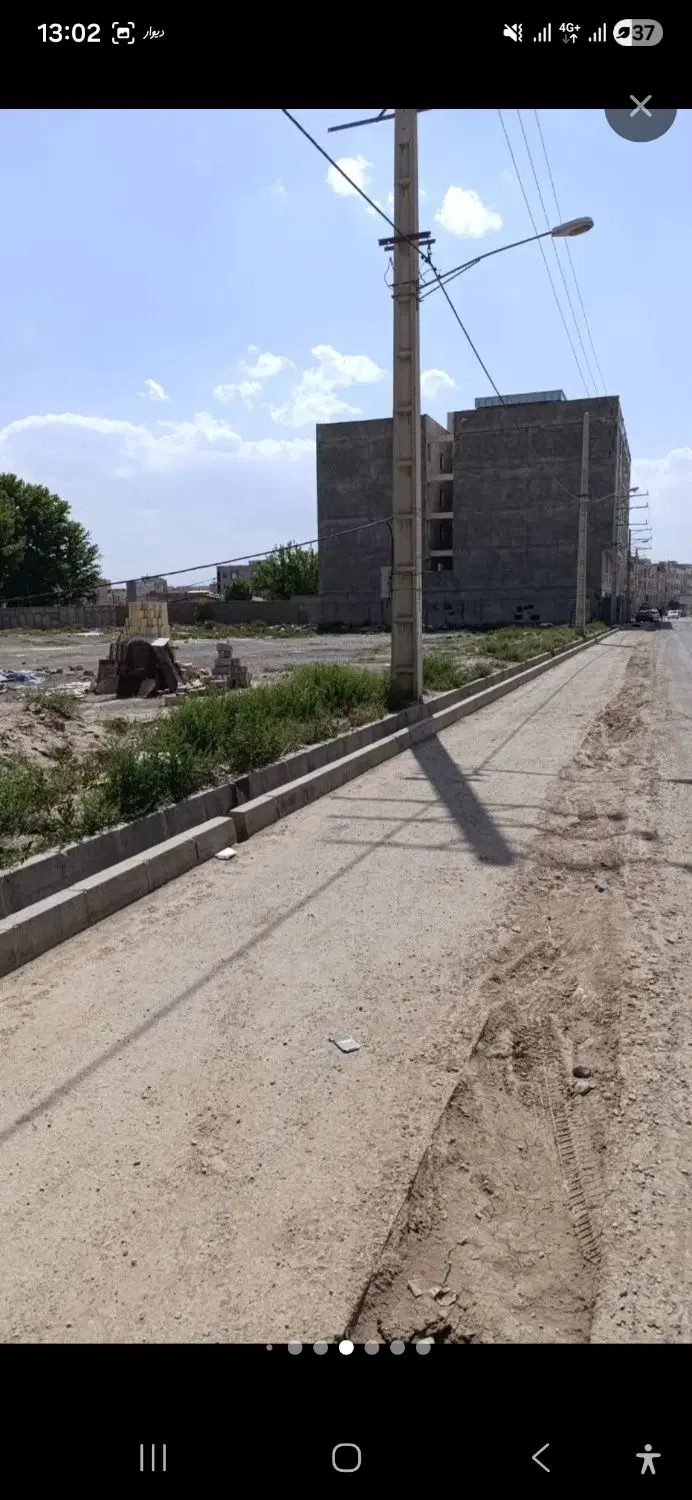 دو امتیاز تعاونی شهرداری شهریار زمین ۱۹۶ متری