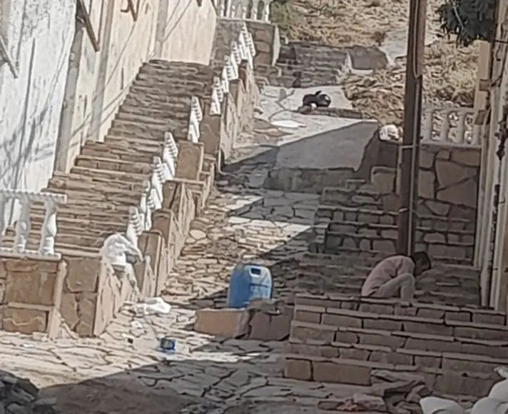 فروش منزل دوطبقه نیاز به تعمیر شهرک سعدی برآفتاب