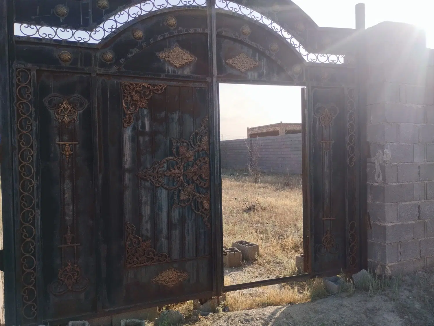 باغ ویلا درحال ساخت جاده قدیم مجتمع باغستان