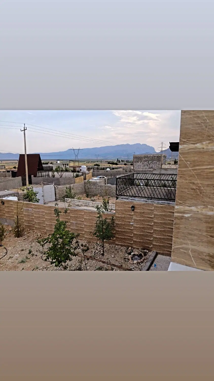 باغچه تمام کار بهترین جای دشت ارژن داخل مجموعه