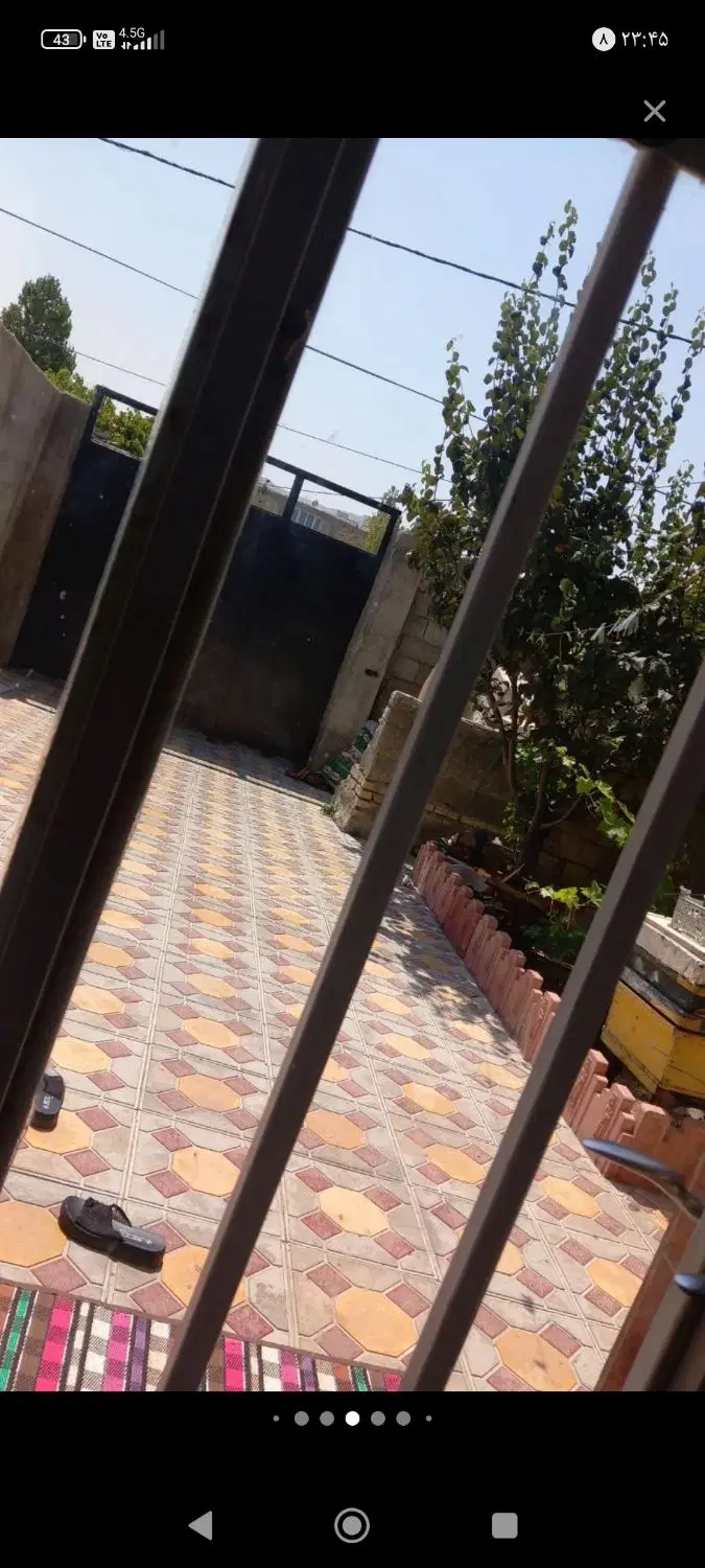 ویلایی140متر یک طبقه ماشین رو اسکلت