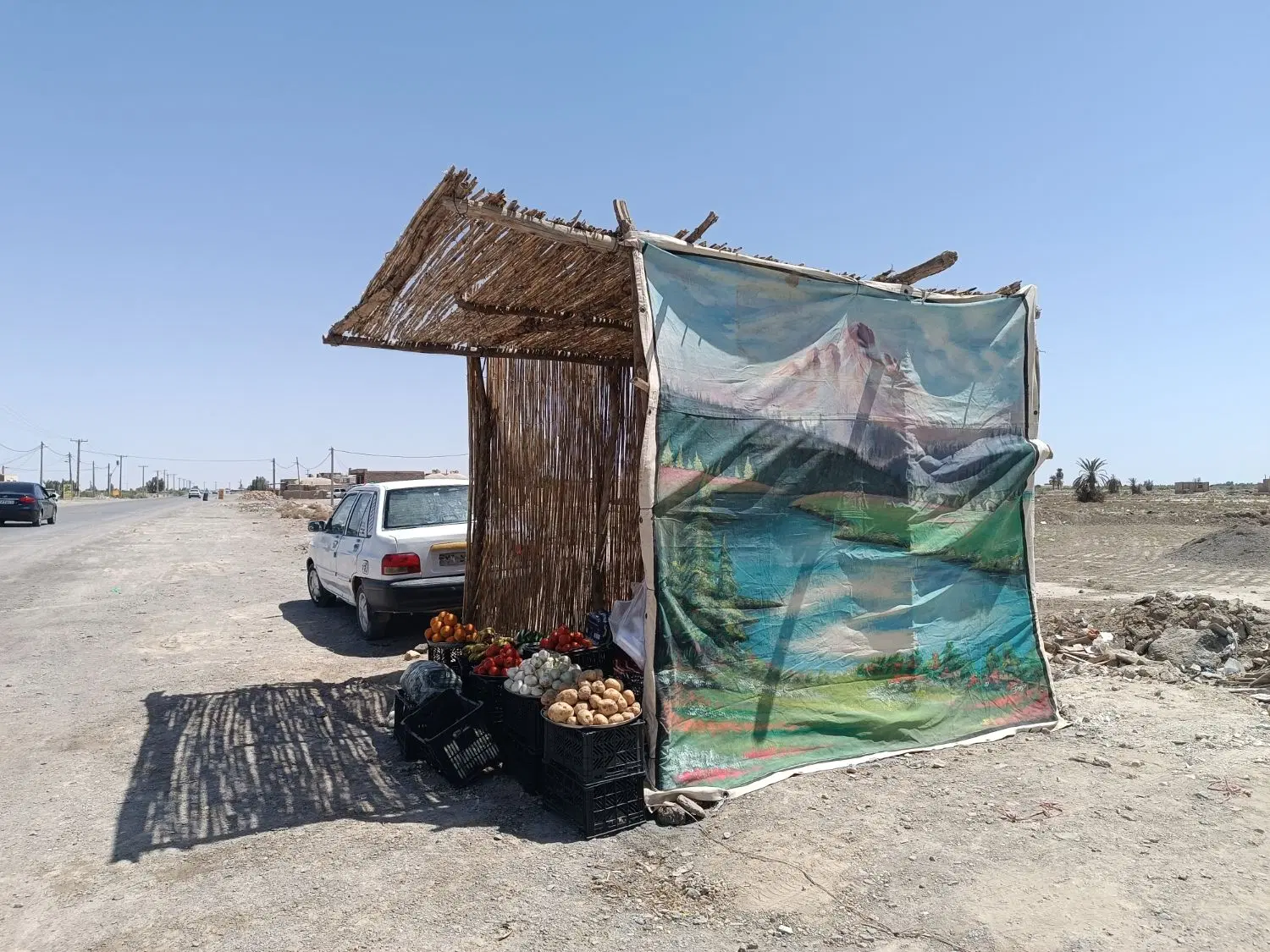 دکه میوه فروشی