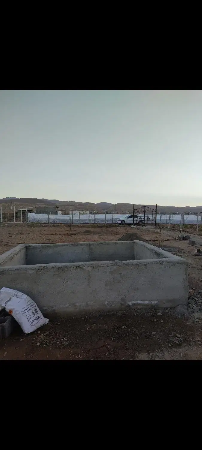 زمین باغی جوان  آبشینه