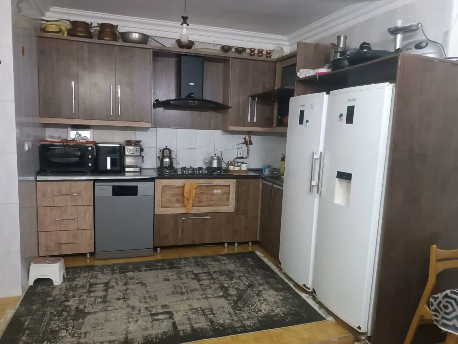 کمربندی،کارکنان دولت،واحد 80 متری، طبقه سوم