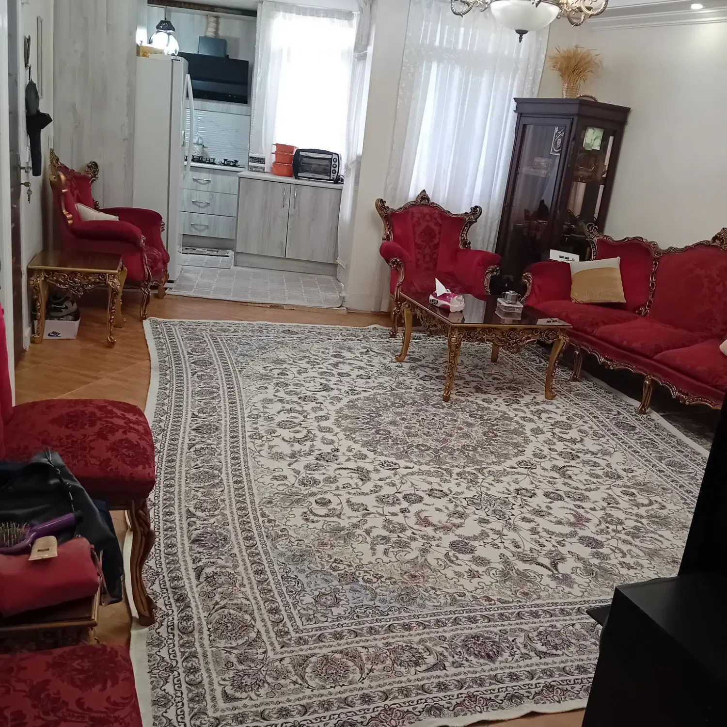 آپارتمان تک واحد 66متری  دوخوابه طبقه ۲واقعی