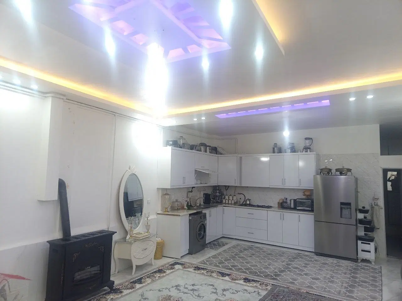 رهن خونه ویلایی ۱۰۰ متری شهرک باهنر (قله خیابون)