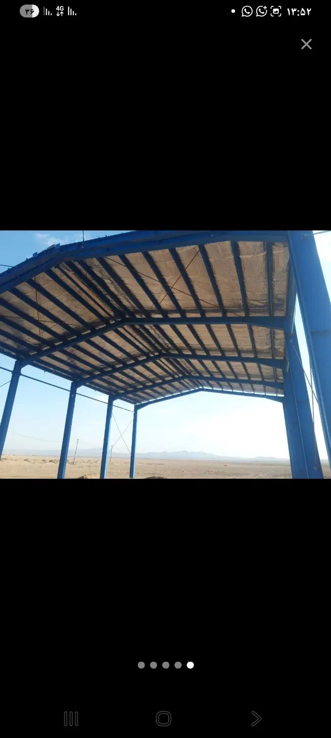 400مترزمین سندتک برگ صنعتی گلخانه‌ای