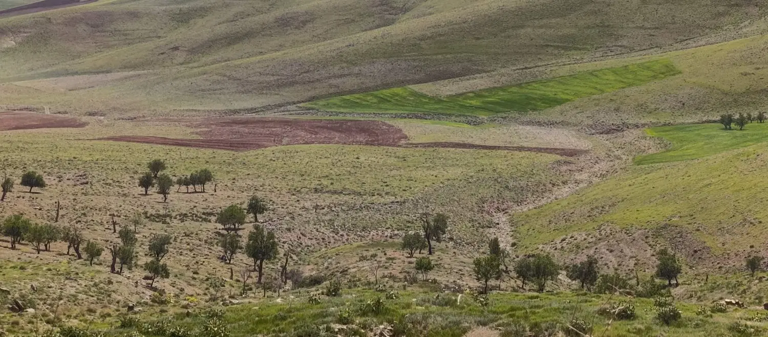 زمین چهار دیواری روستای خانه میران